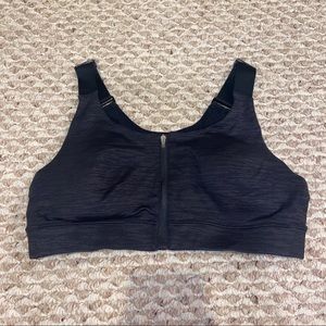 Outdoor Voices Powerhouse Bra in Black/Night